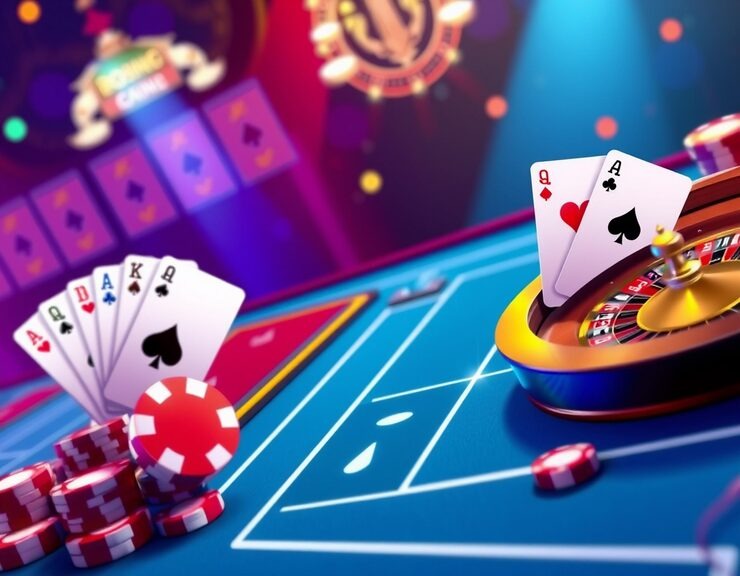 royal77 live-dealer blackjack table on mobile screen